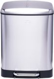 Dirt Devil Pedaalemmer 24 Liter - Prullenbak Badkamer - RVS - Zilver