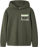 NAME IT - NKMNIGO LS NREG SWEAT WH BRU BOX - Jongens - Sweaters
