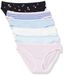 Amazon Essentials Standard Cotton Stretch Bikini Panty, 6-pack Vrouwen Bikini Bottoms