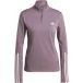 adidas Hyperglam Trainingsshirt mit 1/4 Reißverschluss für Damen