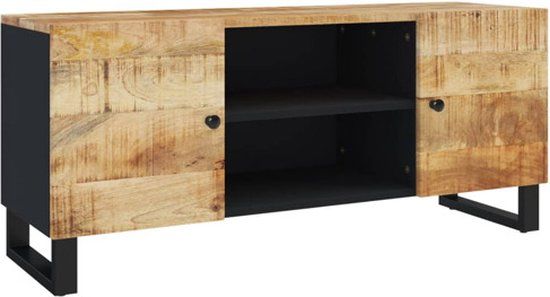vidaXL Tv-meubel 105x33x46cm massief mangohout