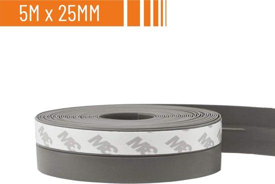Simple Fix Tochtstrip - 500cm x 2.5cm - Grijs