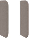 VidaXL Hoofdbord oor taupe 40,5 x 40,5 x 4 cm stof