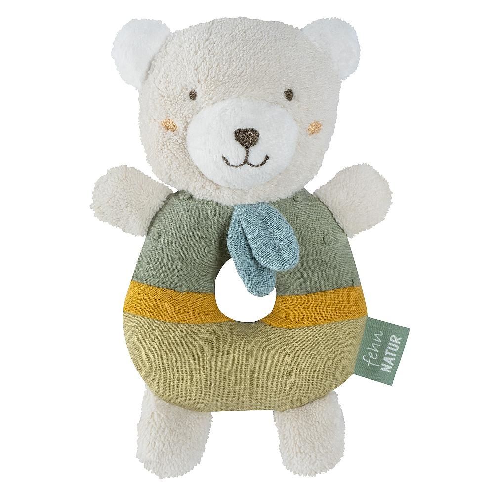 Fehn Ring Gripper Bear - Multicolour - Cotton - 160 mm - 2023