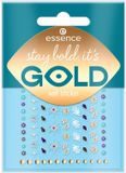 Essence Stay Bold, It's Gold Nagelstickers