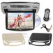 Pyle - Draagbare dvd-speler - Auto Dakmontage DVD Speler Monitor - 13,3 inch Flip Down Scherm voor Voertuigen - HDMI SD USB Kaart Ingang - Ingebouwde IR Zender voor Draadloze IR Hoofdtelefoon