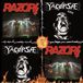 Razors/yacopsae Split CD