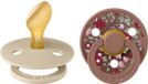 BIBS - X Liberty - Anatomische Spenen - Chamomile Lawn / Woodchuck - 2 stuks