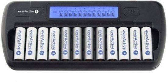 everActive 12 Batterijen Professionele Lader NC-1200 BL054