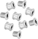Buzaglo Miranda Kettingbladbout Staal M8 X 0,75 Mm Zilver 5 Stuks