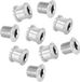 Buzaglo Miranda Kettingbladbout Staal M8 X 0,75 Mm Zilver 5 Stuks
