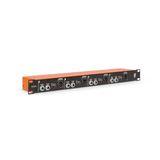 Palmer BRIDGE 4P 4-kanaals passieve DI-box, 19" rackmonteerbaar