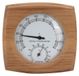 Omgoods Hygrometer Innen - Thermometer Innen - 2-in-1 - Saunathermometer - Saunaraum-Accessoires - Holzdesign