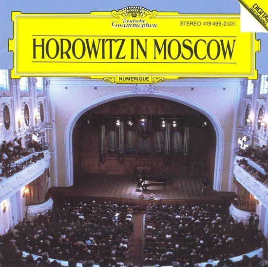 Vladimir Horowitz Horowitz In Moscow