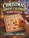 Christmas Advent Calendar Word Search: Large Print Puzzle Book with 25 Festive Word Searches for the Christmas Countdown