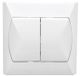 Ospel ŁP-10A/00, Blanc, IP20, 250 V, 10 A, 82 mm, 36 mm