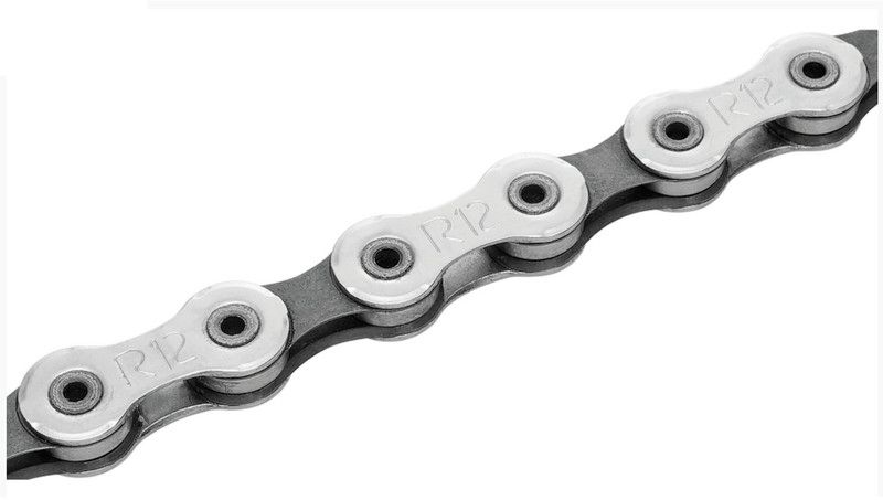 Campagnolo Super Record fietsketting 12-speed, 114 kettingschakels zilver