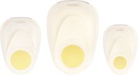 Vaessen Creative Pons Set - Figuurpons - Cirkels Geschulpt - 3 st. - 1,6 tot 3,8 cm