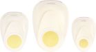 Vaessen Creative Pons Set - Figuurpons - Cirkels Geschulpt - 3 st. - 1,6 tot 3,8 cm