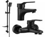 Mexen Caro DF62 set de bain, noir