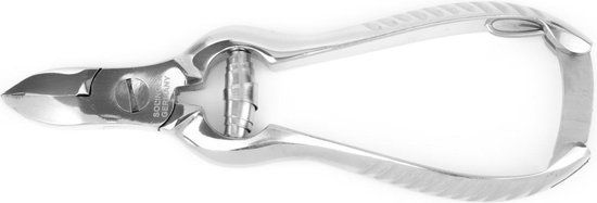 Disna RVS nageltang met veer 14cm (Solingen) - Zilver