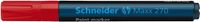 Schneider Schrijfwaren Schneider Maxx 270 lakmarker rood (10 stuks)