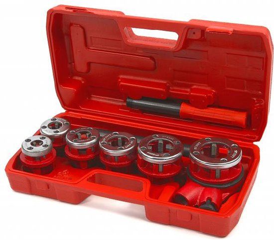 HBM 8 Delige Pijpdraadsnijset 6,3 – 31 mm