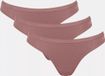 Sloggi GO Daily Cotton Mini 3P Dames Onderbroek - Cacao -