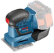 Bosch GSS 18V-10 Professional Draadloze excentrische schuurmachine - Zwart/Blauw/Rood