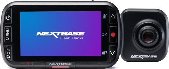 Nextbase Dash Cam 222XRCZ - Front 1080p + Rear Zoom 720p - Dual Dashcam