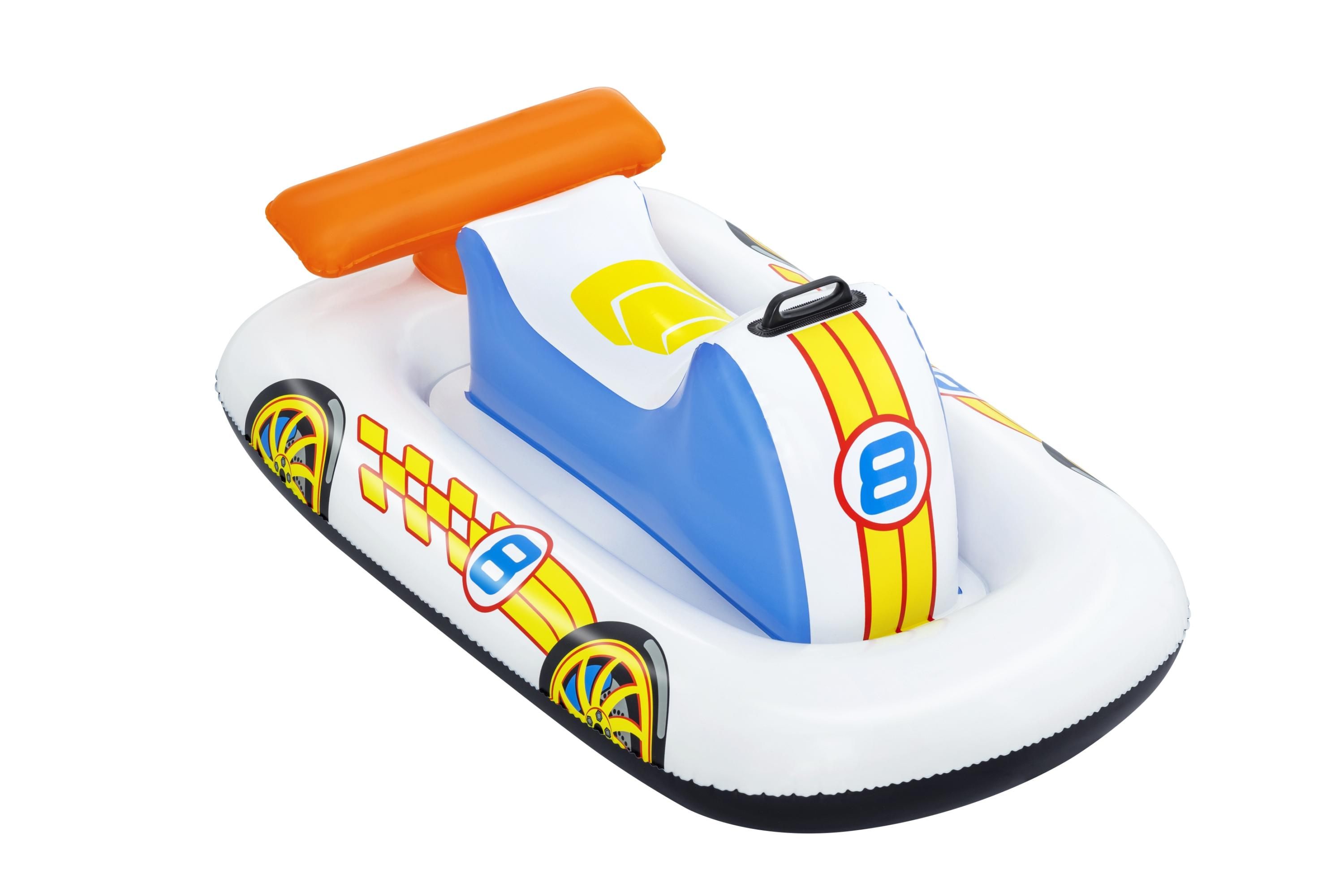 Bestway Opblaas Sportauto voor Kinderen - 41480 - Meerkleurig