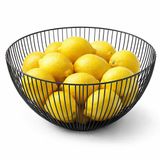 Point-Virgule Wire Fruitschaal - Zwart - Ø 25 cm