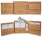 Portefeuille en liereze Heren - Brun - 10 fentes pour cartes