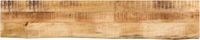 vidaXL Tafelblad met natuurlijke rand 160x30x2,5 cm massief mangohout