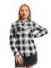 Brandit Amy Flanellen T-shirt voor heren en meisjes, wit-zwart, 7XL, wit/zwart