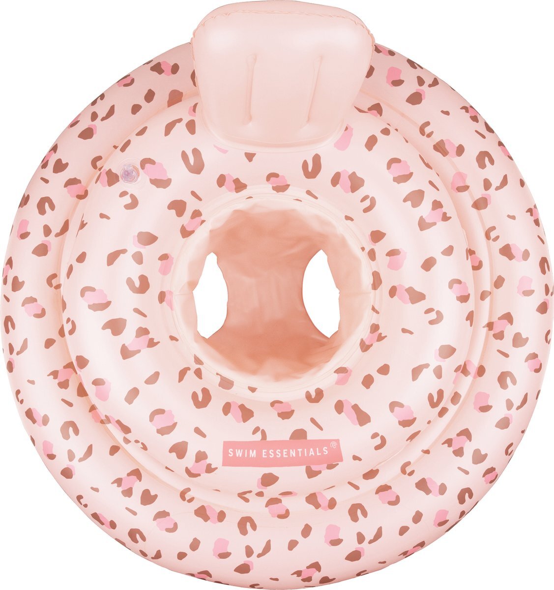 Swim Essentials Baby float Old pink Panterprint 0-1 jaar