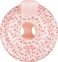 Swim Essentials Baby float Old pink Panterprint 0-1 jaar