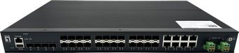 LevelOne IGU-2872 Managed L2+ Netwerkswitch Zwart