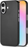 NEKIT Apple iPhone 16 Hoesje met MagSafe Back Cover Dun Zwart