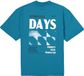Garcia T-shirt met backprint blauw Jongens Katoen Ronde hals Backprint - maat 128