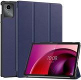 Selected by GSMpunt.nl Tablet Hoes Geschikt voor Lenovo Tab M11 / K11 | Book Case met Standaard | Kunstlederen Beschermhoes | Tri-fold | Blauw
