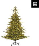Black Box Grimshaw x-mas tree led green 370L TIPS 2326 with timer & dimmer - h215xd152cm