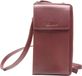 Esquire Leren Portemonnee Telefoontasje Peru Phone Wallet Bag Red Wijnrood