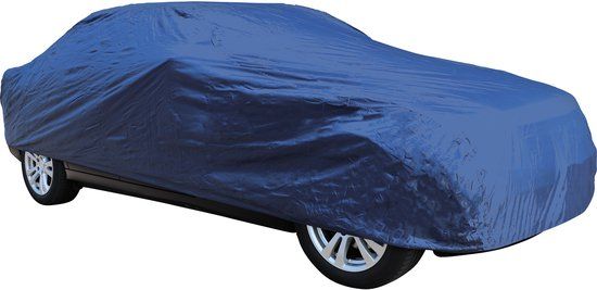 Carpoint Autohoes Polyester Medium 432x165x119cm - Blauw - Universeel