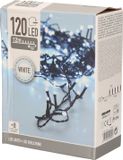 Merkloos Kerstverlichting - helder wit buiten - 120 lampjes - 12m - lichtsnoer