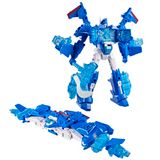 Transformers CYBERWORLD Ultra Magnus Ultimate Cyber Changers Energon Surge-actiefiguur | Snelle omvorming naar ruimteschipmodus | Robotspeelgoed voor kinderen van 6+