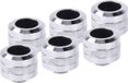 Alphacool LOT DE 6 RACCORDS À COMPRESSION POUR TUBE Ø16MM EISZAPFEN PRO (ARGENT)