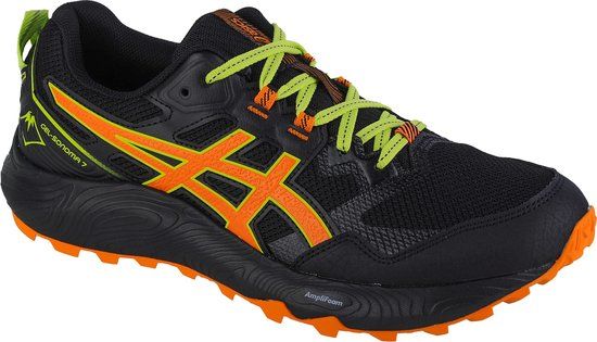 Asics Gel-Sonoma 7 - Trail hardloopschoenen heren - zwart/oranje - maat 43.5