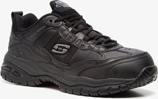 Skechers Soft Stride Grinnell heren werkschoenen - Zwart - Maat 44 - Extra comfort - Memory Foam