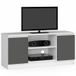 AKORD Furniture Factory TV meubel & entertainment center 2 schappen Wit